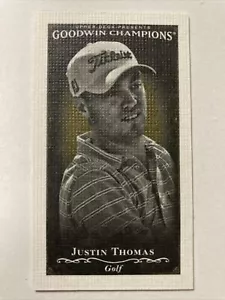 Justin Thomas 2016 cubierta superior Goodwin lona mini B & W novato #146 (1000) - Imagen 1 de 2