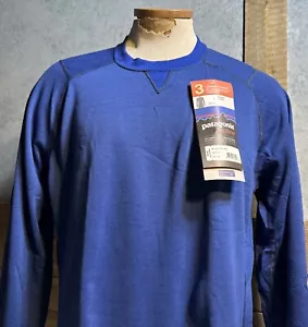 Patagonia Capilene Midweight Crew 44422 Long Sleeve Base Layer Men's L New Tags! - Picture 1 of 13