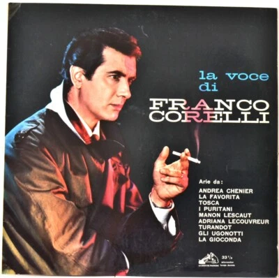 VOCE DEL PADRONE MONO QALP 10346 ITA 1963 CHOPIN  Voce Di FRANCO CORELLI "Arie" - Image 1 of 3