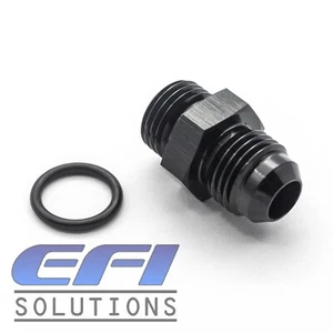 Straight Male AN6 To AN6 ORB Fitting (Black) 920-06BLK - Bild 1 von 1