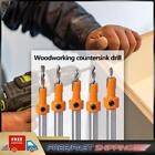 Woodworking Countersunk Drill Cone Drill Counterbore Drill Bit (5Pcs/Set)