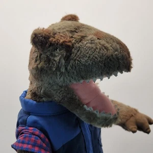 Build a Bear Dino T-Rex Dinosuar braun hellbraun Camper Outfit - Bild 1 von 8