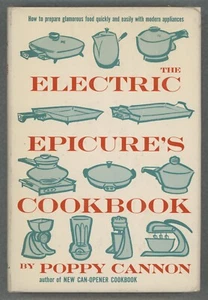 ELECTRIC EPICURE'S COOKBOOK Cannon Poppy Vintage 1960s Appliances Recipes - Foto 1 di 15
