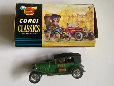 Corgi Toys 900 - 1927 Bentley Corgi Classics - IMBALLO ORIGINALE - quasi nuovo - Immagine 1 di 4