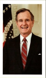 US President George Bush, Republicans Go Vote in Election, Postcard - Picture 1 of 2