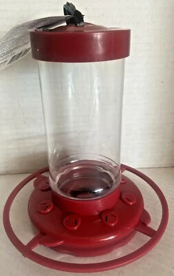Hummingbird Feeder-Red-Wide Mouth-16oz-Easy Clean-Bee & Wasp Proof-NEW-FREE SHIP - Image 1 of 4