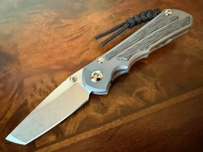 Cuchillos Chris Reeve Pequeños Inkosi Tanto MagnaCut Negro Micarta SIN-1044 Foto 1 de 2