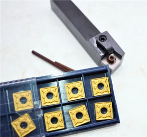 MSBNL1616H12 16mm Lathe Turn Tool holder + 10pcs SNMG120408-MA SNMG432 INSERT - Picture 1 of 3