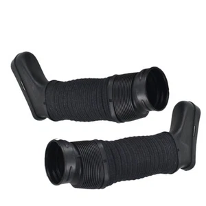 Manguera de conducto de admisión de aire izquierda y derecha negra 2 piezas apta para Mercedes C300 2008-2012 - Imagen 1 de 12