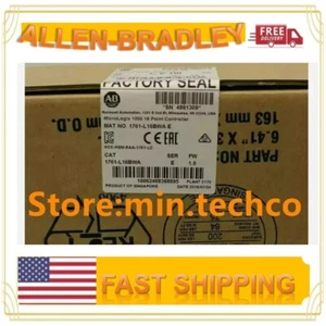 New Factory Sealed AB 1761-L16BWA / E MicroLogix 1000 16 Point Controller - Picture 1 of 3