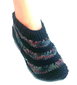 Ivette Knitted Booties Slippers Easy Pattern Printed Pattern Do It Yourself - Picture 1 of 6