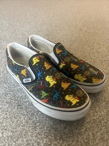 VANS Kids Triassic Burger Classic Slip-on Shoes UK Size 4 - Picture 1 of 13