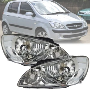 1 Pair Headlights for Hyundai Getz 2006–2011 – Left & Right Front Lamps - Picture 1 of 8