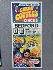 Vintage Gerry Cottle's Circus poster 1990 - Bedford