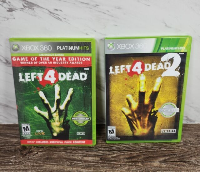 Jogo Left 4 Dead Game Of The Year Xbox 360 Midia Fisica