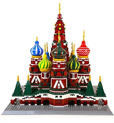 3213pcs Architecture The Saint Basil's Cathedral Model Kit Building Blocks Set - Image 1 of 4