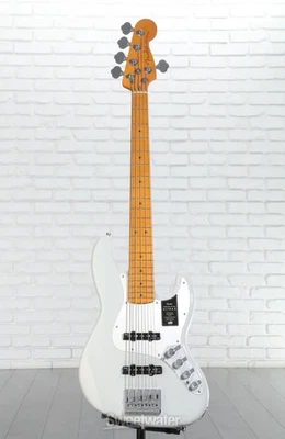 Fender American Ultra II Jazz Bass V - Avalanche, Maple Fingerboard - Image 1 of 4