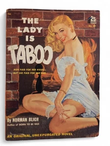 The Lady Is Taboo von Norman Bligh Vintage Taschenbuch 50er Jahre PDC Nr. 89 - Bild 1 von 6