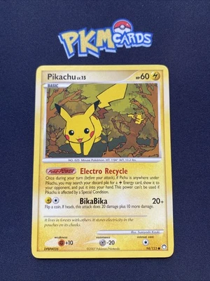 Pokémon TCG Pikachu Mysterious Treasures 94/123 Regular LP. - Image 1 of 3