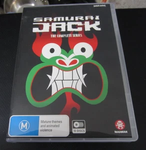 Samurai Jack: the Complete Series (DVD, 2017, 10-Disc Set) - Region 4 - Picture 1 of 2