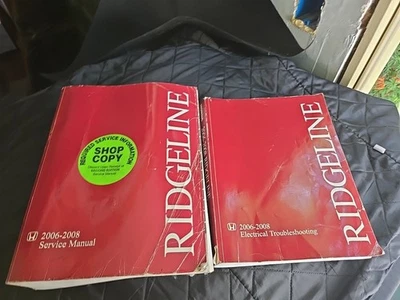 2006-2008 Honda Ridgeline Oem Repair Manual & Wiring Diagram Manual Set - Image 1 of 4