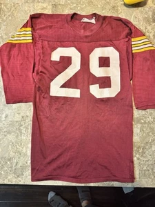 Vintage 70s Washington Redskins Boston College Shirt Jersey Rawlings Football Md - Picture 1 of 13