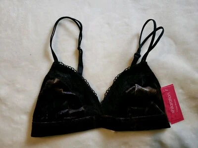 Bralette de salón inalámbrico Xhilaration para mujer negro XS Foto 1 de 2