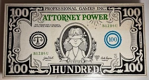 Vintage 1982 Attorney Power Brettspiel - Anwalt Geschenk James Vail - Bild 1 von 4