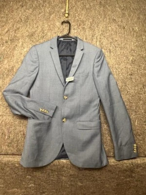 Blazer Topman para hombre azul ajuste en el pecho 36 nuevo sin etiquetas Foto 1 de 4