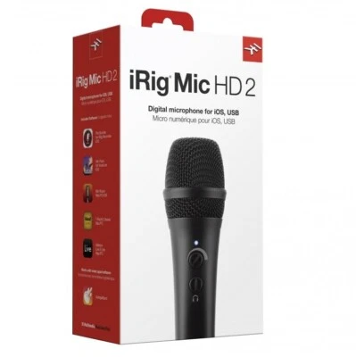 iRig Mic HD 2 - Professional Quality Condenser Microphone for iOS/Android/PC - Image 1 of 4