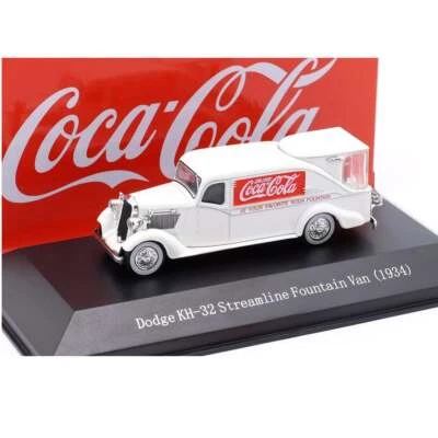 1:72 dodge KH-32 streamline Fountain 1931 COCA COLA Ixo Hachette furgone Diecast - Immagine 1 di 2