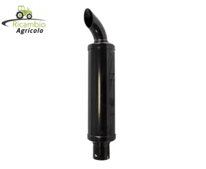 MARMITTA SILENZIATORE CORTO PER TRATTORE TRATTORI LANDINI Ø55 L=395 MM 894291M2 - Foto 1 di 1