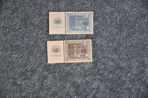 Juego individual 1960 15 aniversario N83-84 - pestaña izquierda - MNH - Imagen 1 de 1