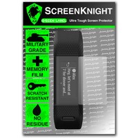 ScreenKnight Garmin VivoSmart HR PLUS SCREEN PROTECTOR invisible military shield