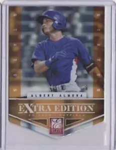 2012 Elite Extra Edition Status Orange Die-Cut #2 Albert Almora Jr 05/10 Flat SH - Picture 1 of 1
