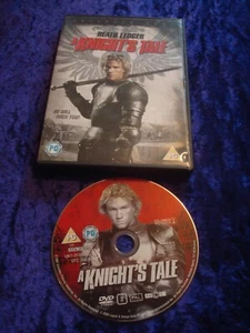 DVD A KNIGHT'S TALE HEATH LEDGER ADDY SEWELL COMEDY ADVENTURE UK R2 - Picture 1 of 1