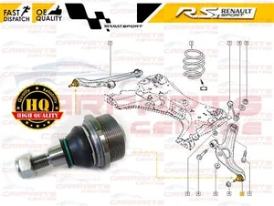 FOR RENAULT CLIO SPORT MK3 RS 197 200 FRONT SUSPENSION CONTROL ARM BALL JOINT - Picture 1 of 1