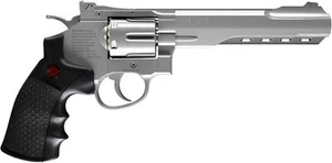 Crosman Full Metal CO2-Powered 6- Shot BB Revolver Air Pistol with Metal Barrel - Picture 1 of 6
