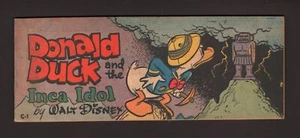 1951 Wheaties Al Taffarino Donald Duck The Inca Idol C-1 Mini Comic Book Disney - Picture 1 of 2
