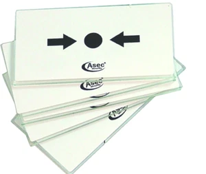 Asec KG1 Spare Glass For Call Point/Emergency Break Glass (Pack Of 5) - Picture 1 of 2