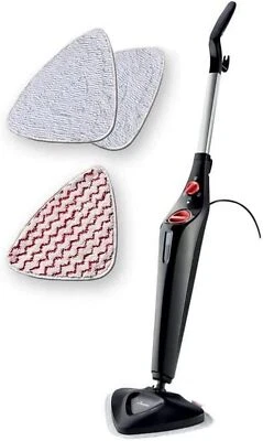 Vileda Steam Plus Dampfreiniger mit PowerPad, zusätzl. 2 Mikrofaser-Ersatzpads - Bild 1 von 4