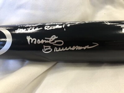 Marty Brennaman “And This One Belongs To The Reds”Signed Bat JSA Cincinnati Reds - Image 1 of 4