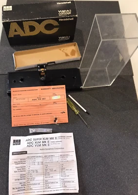 ADC VLM MkII Cartridge On Headshell In Display Box & Cabinate See Pictures - Image 1 of 4