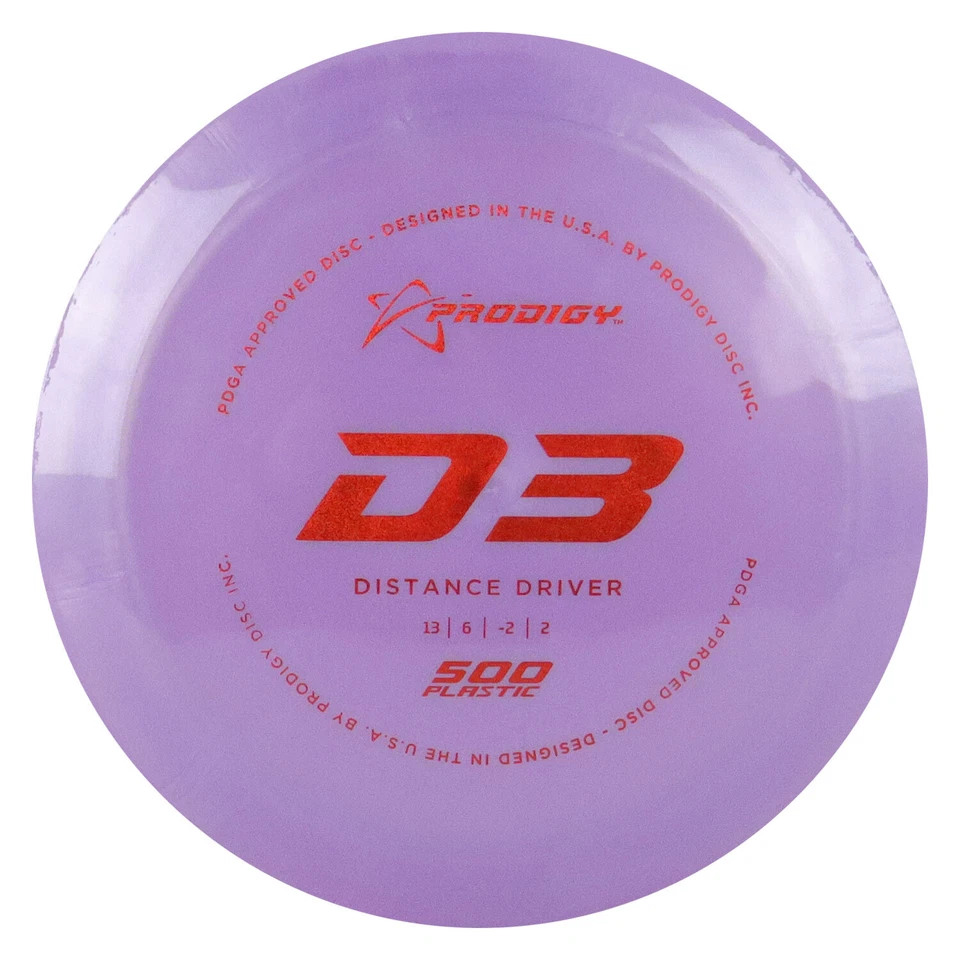 Prodigy Disc Golf 500 D3 Distance Driver 12/5/-1/3 - Choose Exact Disc - Image 1 of 1