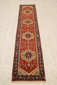 2'6" x 11'9" ft. Serapi Vegetable Dye Wool Hand Knotted Oriental Runner - Picture 1 of 10