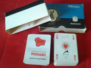 2 MAZZI Carte da gioco TOTOCALCIO MODIANO 1964 Bollo Lire 500 jolly asso - Picture 1 of 12