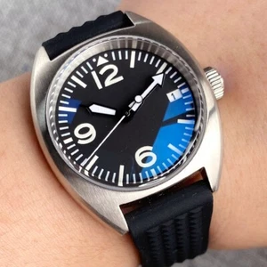 20ATM Diving Military NH35A Automatic Watch Men 36mm AR Sapphire Glass Auto Date - Picture 1 of 6