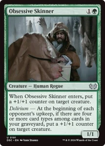 OBSESSIVE SKINNER x4 mtg NM-M Commander Duskmourn 4 Unc - Picture 1 of 1