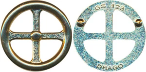 Brevet de Conducteur d’Elite, doré, attache type PIN’S, Drago GS 123 (10194) - Imagen 1 de 1