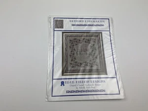 Patience And Prosperity Cross Stitch Pattern by Blue Ribbon Designs Sampler - Picture 1 of 3